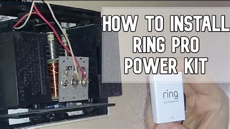 ring pro power kit installation instructions